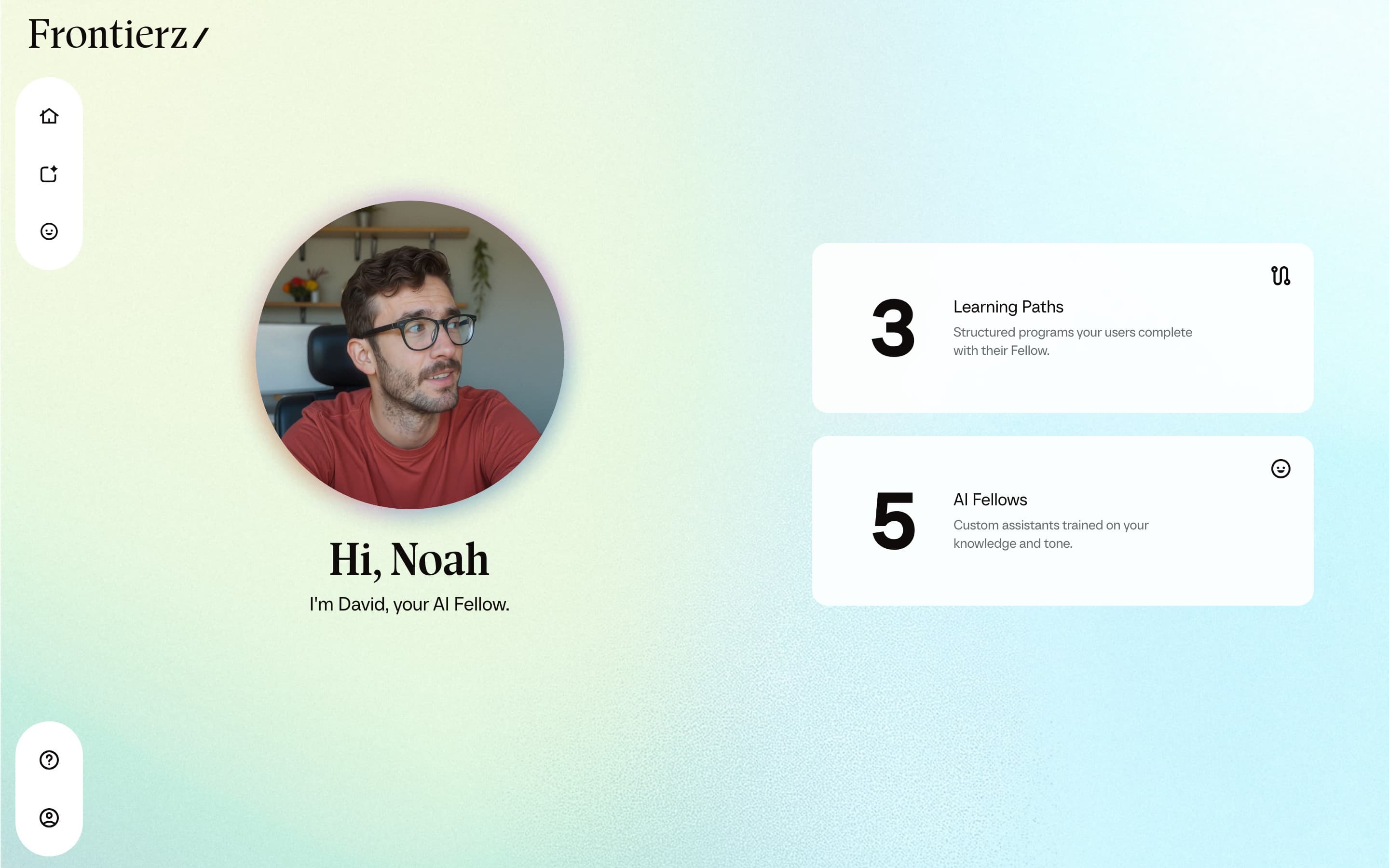 Creator sidebar with Studio areas and no Company Settings